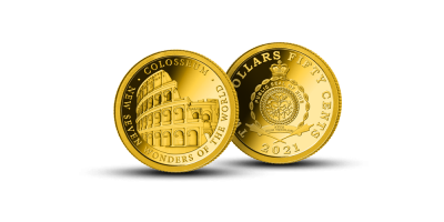 Puhtast kullast müntide kollektsioon „Seitse uut maailmaimet“